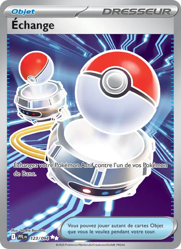 123/094 - Échange — Carte Pokémon Flammes Fantasmagoriques 123/94