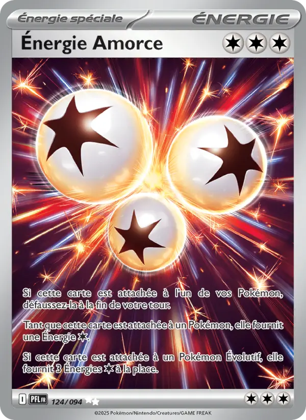 124/094 - Énergie Amorce — Carte Pokémon Flammes Fantasmagoriques 124/94