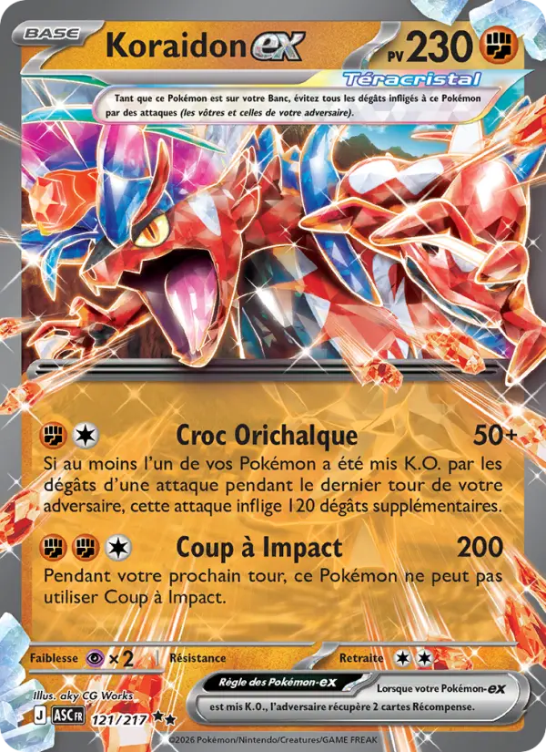 121/217 - Koraidon EX