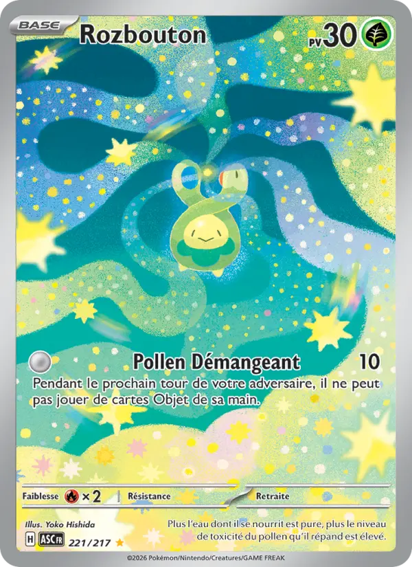 Rozbouton — Carte Pokémon 221 Héros Transcendants