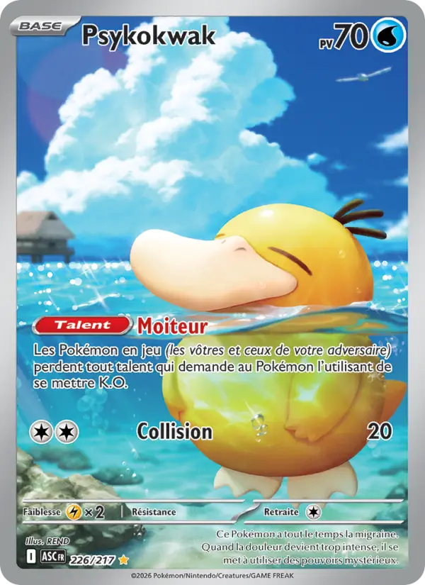 226/217 - Psykokwak — Carte Pokémon Héros Transcendants 226/217