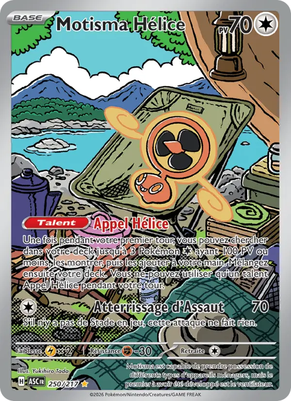 250/217 - Motisma Hélice — Carte Pokémon Héros Transcendants 250/217