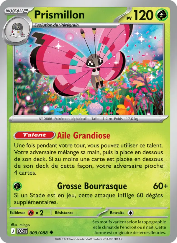 009/088 - Prismillon — Carte Pokémon ME03 PlayShop