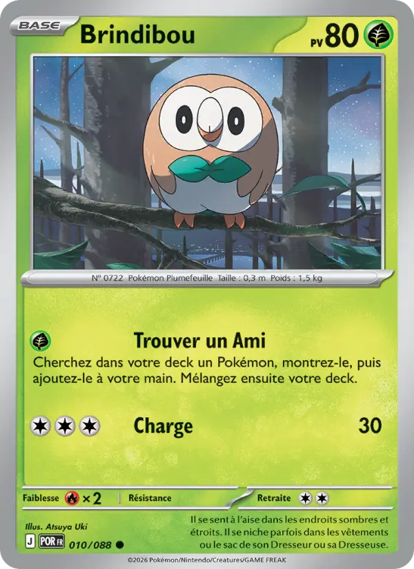 010/088 - Brindibou — Carte Pokémon Équilibre Parfait 010/88