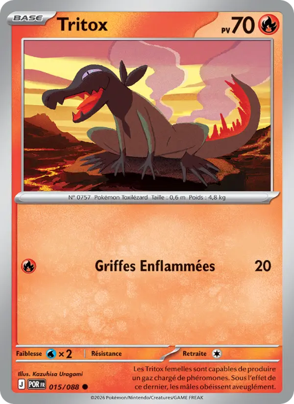 015/088 - Tritox — Carte Pokémon Équilibre Parfait 015/88