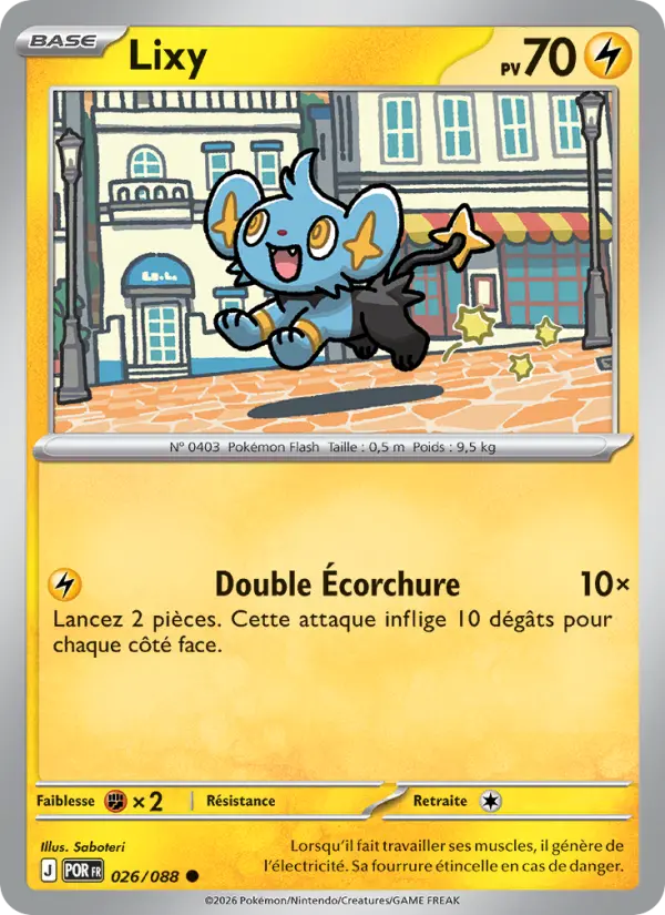 026/088 - Lixy — Carte Pokémon Équilibre Parfait 026/88