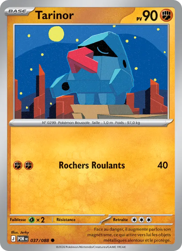 037/088 - Tarinor — Carte Pokémon Équilibre Parfait 037/88