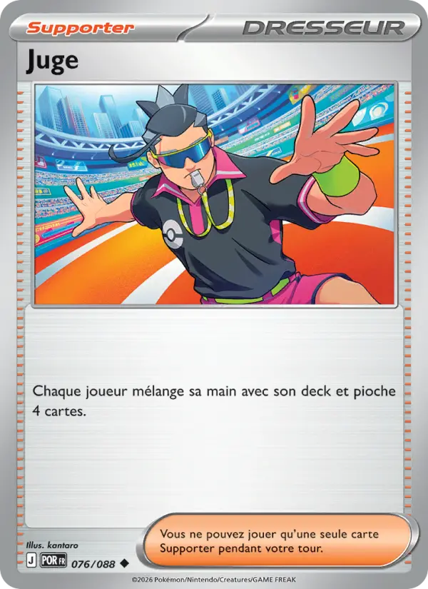 076/088 - Juge — Carte Pokémon Équilibre Parfait 076/88