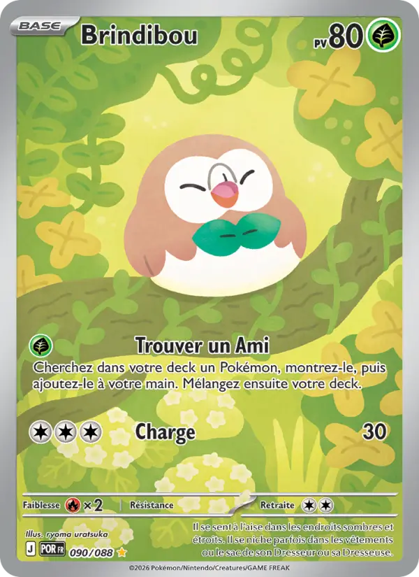 090/088 - Brindibou — Carte Pokémon Équilibre Parfait 090/88