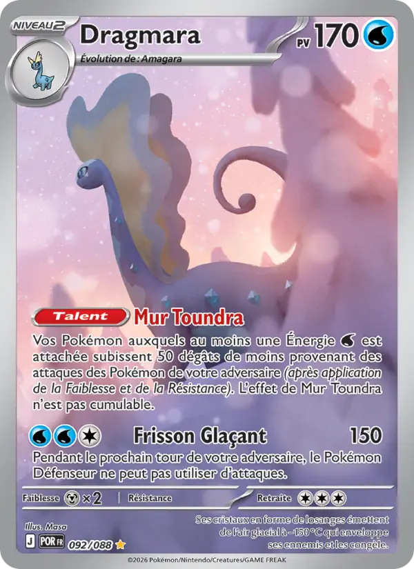 092/088 - Dragmara — Carte Pokémon Équilibre Parfait 092/88