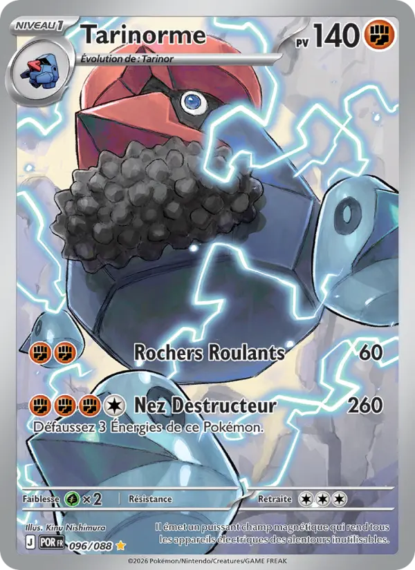 096/088 - Tarinorme — Carte Pokémon ME03 PlayShop