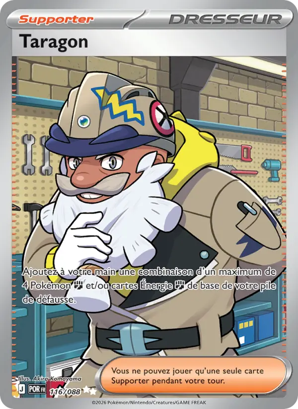 116/088 - Taragon — Carte Pokémon Équilibre Parfait 116/88