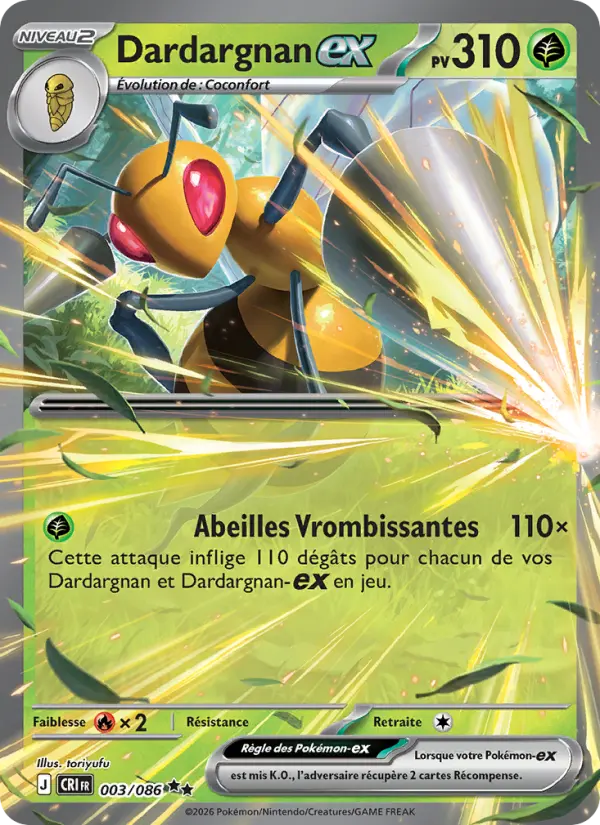 003/086 - Dardargnan EX