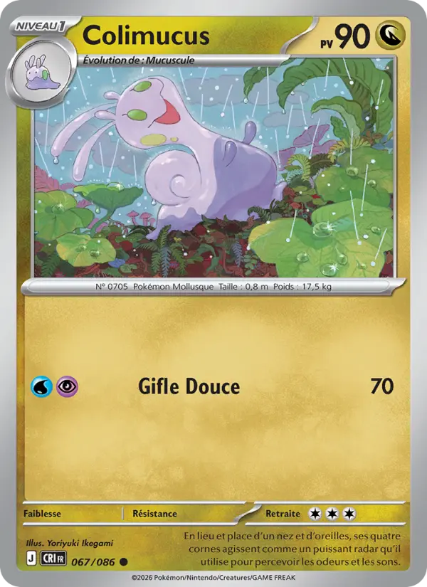 Colimucus — Carte Pokémon 067 Chaos Ascendant
