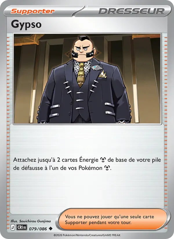 079/086 - Gypso — Carte Pokémon Chaos Ascendant 079/86