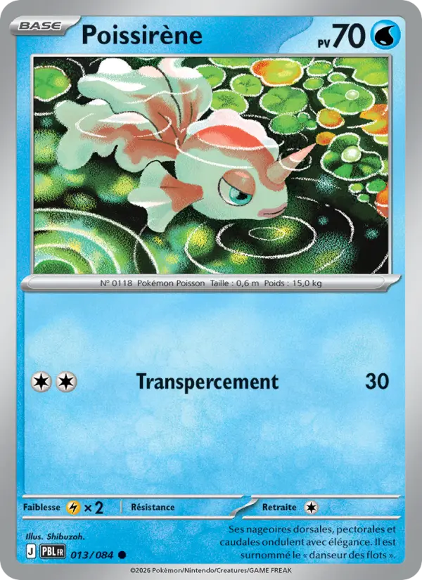013/084 - Poissirène
