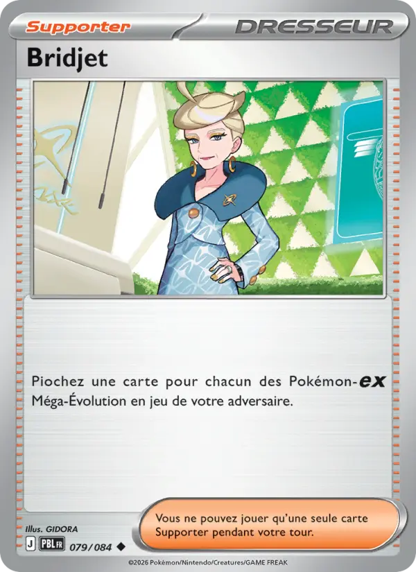 079/084 - Bridjet — Carte Pokémon Nuit Noire 079/84