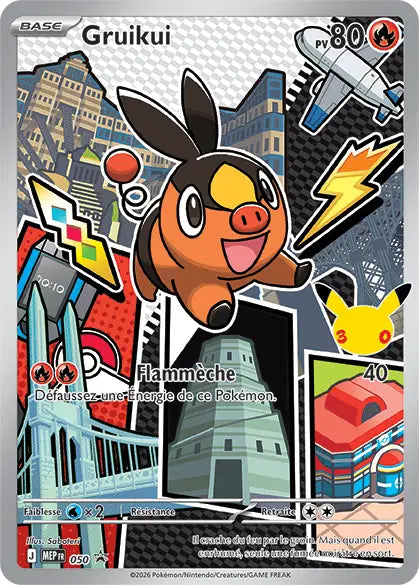 MEP050 - Gruikui — Carte Pokémon MEP Black Star Promos 050/