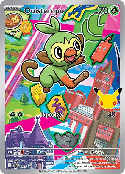 MEP052 - Ouistempo — Carte Pokémon MEP Black Star Promos 052/