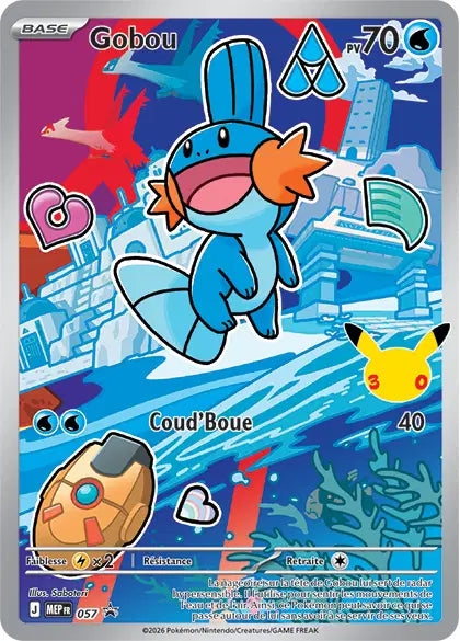 MEP057 - Gobou — Carte Pokémon MEP Black Star Promos 057/