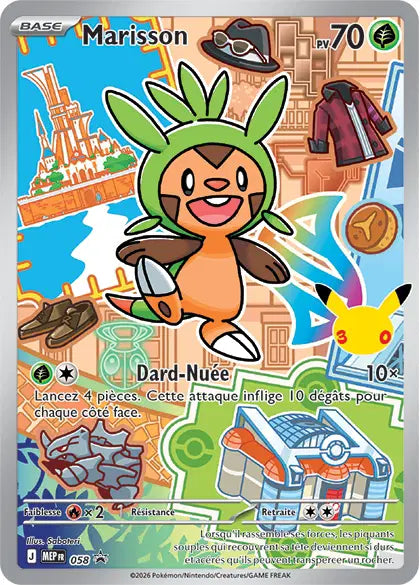 MEP058 - Marisson — Carte Pokémon MEP Black Star Promos 058/