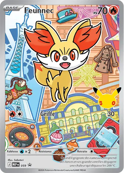 Feunnec — Carte Pokémon 059 MEP Black Star Promos