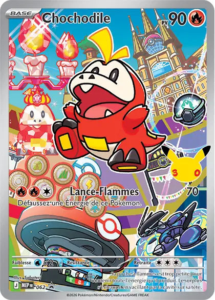 MEP062 - Chochodile — Carte Pokémon MEP Black Star Promos 062/