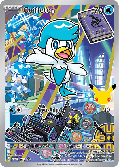 MEP063 - Coiffeton — Carte Pokémon MEP Black Star Promos 063/