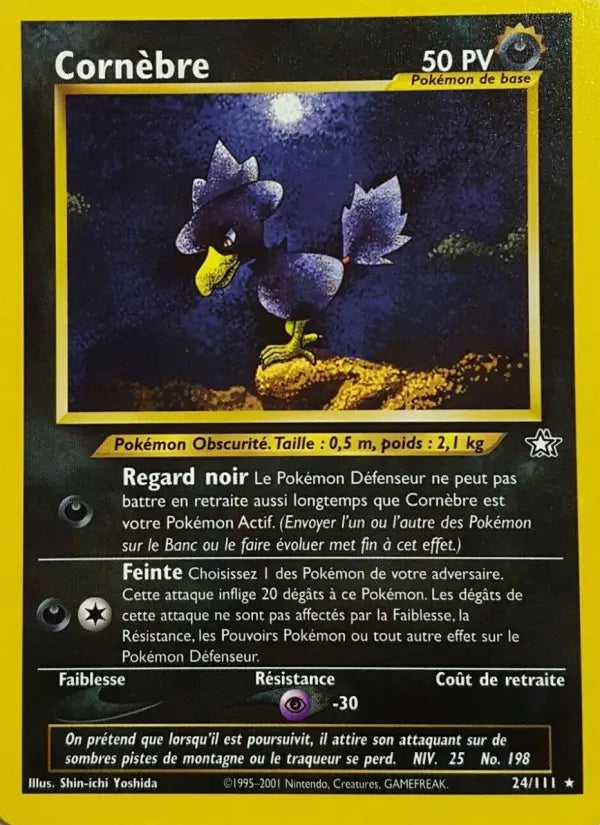 Cornèbre — Carte Pokémon 24 Neo Genesis