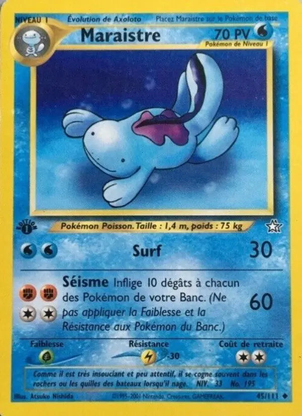 Maraistre — Carte Pokémon 45 Neo Genesis