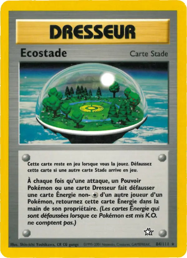 084/111 - Ecostade — Carte Pokémon Neo Genesis 84/111