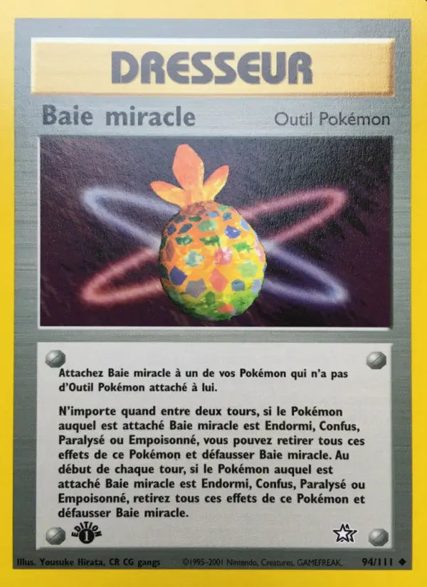 094/111 - Baie miracle — Carte Pokémon Neo Genesis 94/111