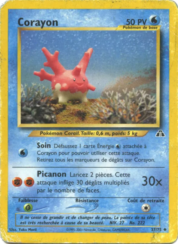 Corayon — Carte Pokémon 37 Neo Discovery