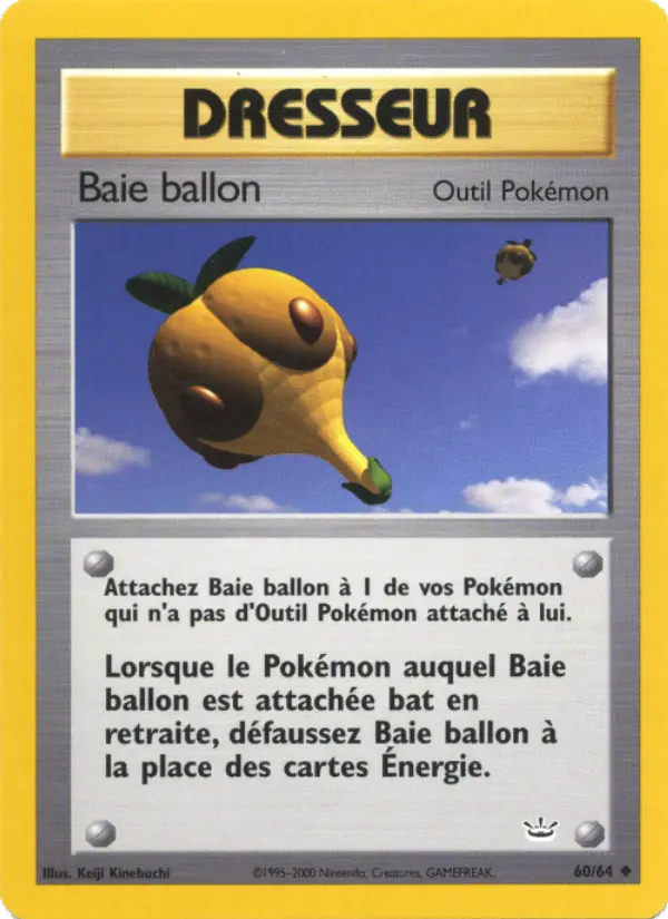 060/064 - Baie ballon — Carte Pokémon Neo Revelation 60/64