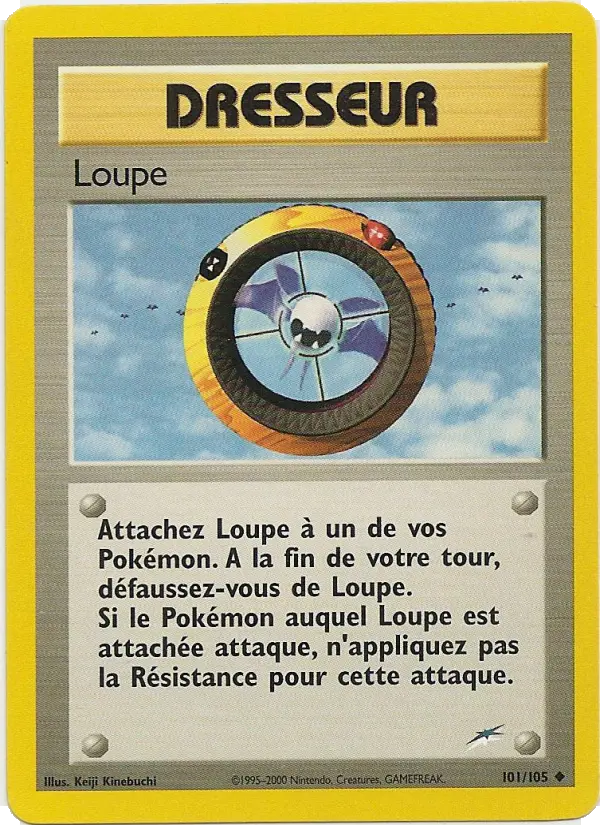 101/105 - Loupe — Carte Pokémon Neo Destiny 101/105