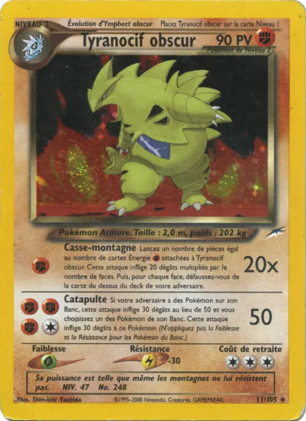 011/105 - Tyranocif obscur