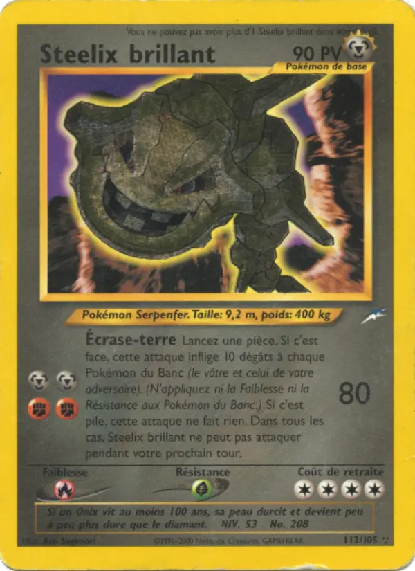 112/105 - Steelix brillant