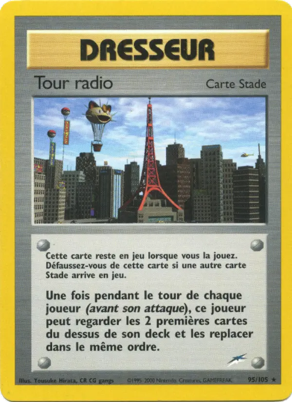 095/105 - Tour radio — Carte Pokémon Neo Destiny 95/105