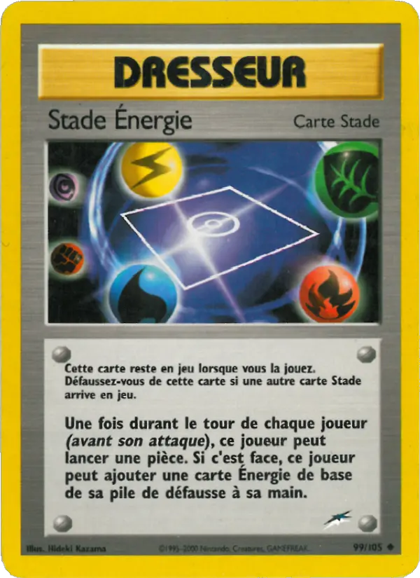 099/105 - Stade Énergie — Carte Pokémon Neo Destiny 99/105