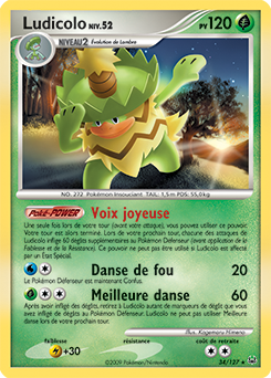 Ludicolo pl1 Tempête
