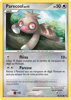 095/127 - Parecool — Carte Pokémon Platine 95/127