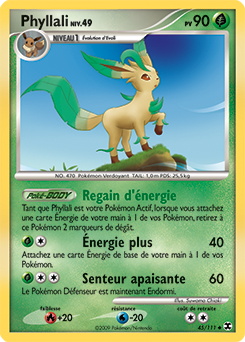 045/111 - Phyllali — Carte Pokémon Rivaux Émergeants 45/111