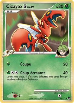 048/111 - Cizayox 4 — Carte Pokémon Rivaux Émergeants 48/111