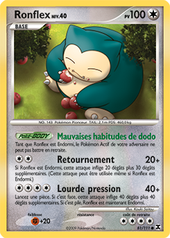 081/111 - Ronflex — Carte Pokémon Rivaux Émergeants 81/111