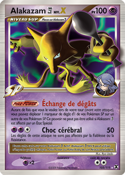 Alakazam Niv. X 4 Niv.X pl2 Tempête