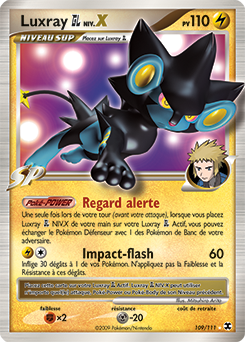 109/111 - Luxray GL Niv.X