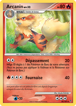 050/147 - Arcanin — Carte Pokémon Vainqueurs Suprêmes 50/147