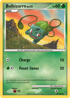 093/147 - Bulbizarre — Carte Pokémon Vainqueurs Suprêmes 93/147
