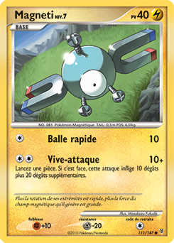 111/147 - Magneti — Carte Pokémon Vainqueurs Suprêmes 111/147