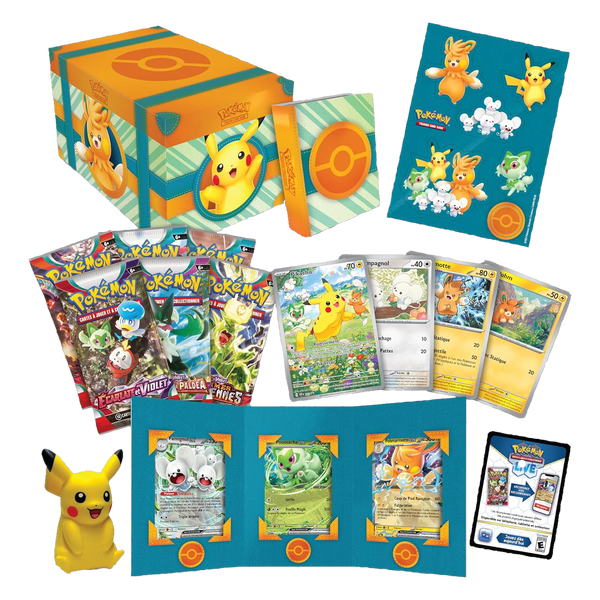 Pokébox - Coffre aventure à Paldea, contenu du coffre